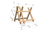 Kā izgatavot koka konstrukciju estakādes Izdariet pats saliekamās estakādes celtniecībai